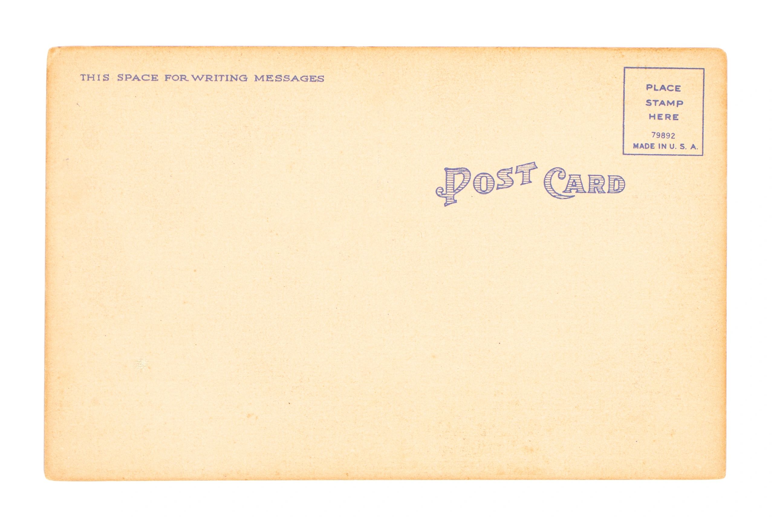 Vintage postcard for map-inspired travel storytelling